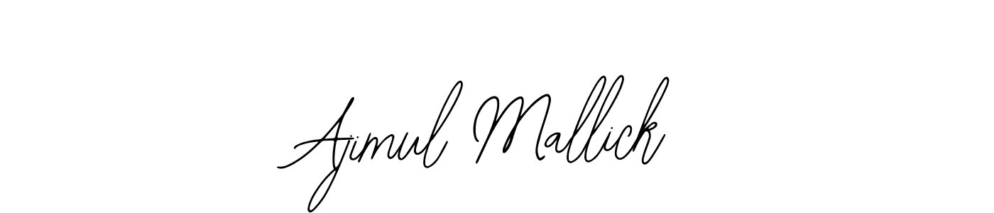 It looks lik you need a new signature style for name Ajimul Mallick. Design unique handwritten (Bearetta-2O07w) signature with our free signature maker in just a few clicks. Ajimul Mallick signature style 12 images and pictures png