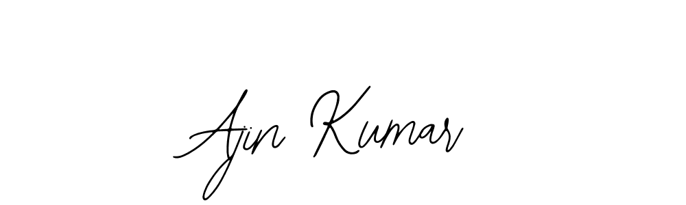 Design your own signature with our free online signature maker. With this signature software, you can create a handwritten (Bearetta-2O07w) signature for name Ajin Kumar. Ajin Kumar signature style 12 images and pictures png