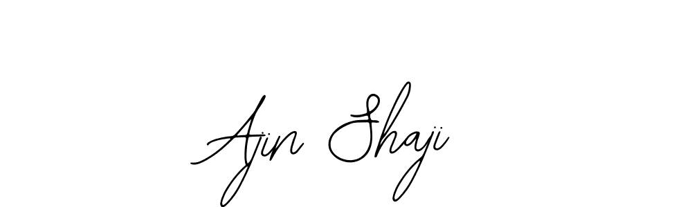 Similarly Bearetta-2O07w is the best handwritten signature design. Signature creator online .You can use it as an online autograph creator for name Ajin Shaji. Ajin Shaji signature style 12 images and pictures png