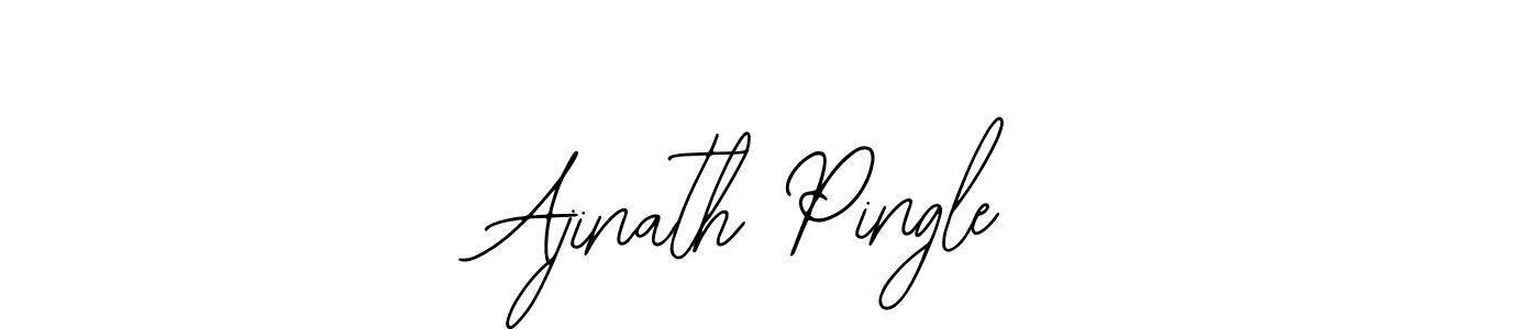 This is the best signature style for the Ajinath Pingle name. Also you like these signature font (Bearetta-2O07w). Mix name signature. Ajinath Pingle signature style 12 images and pictures png