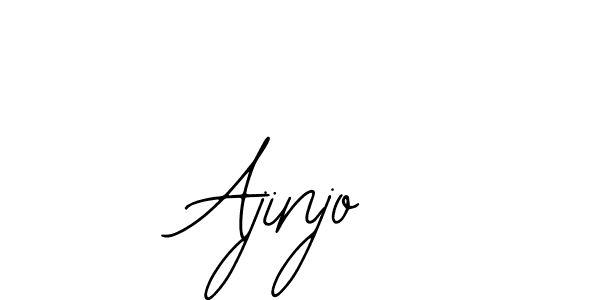 Make a beautiful signature design for name Ajinjo. With this signature (Bearetta-2O07w) style, you can create a handwritten signature for free. Ajinjo signature style 12 images and pictures png