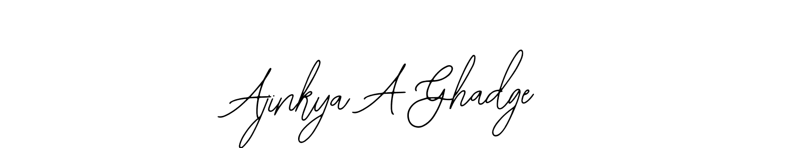 This is the best signature style for the Ajinkya A Ghadge name. Also you like these signature font (Bearetta-2O07w). Mix name signature. Ajinkya A Ghadge signature style 12 images and pictures png