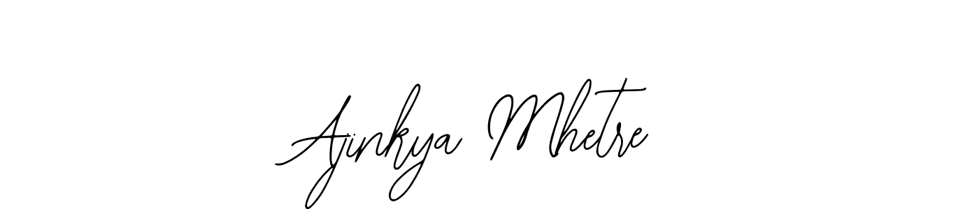 This is the best signature style for the Ajinkya Mhetre name. Also you like these signature font (Bearetta-2O07w). Mix name signature. Ajinkya Mhetre signature style 12 images and pictures png