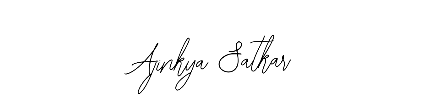 Similarly Bearetta-2O07w is the best handwritten signature design. Signature creator online .You can use it as an online autograph creator for name Ajinkya Satkar. Ajinkya Satkar signature style 12 images and pictures png