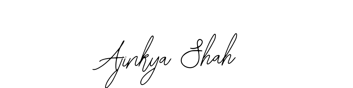 Use a signature maker to create a handwritten signature online. With this signature software, you can design (Bearetta-2O07w) your own signature for name Ajinkya Shah. Ajinkya Shah signature style 12 images and pictures png