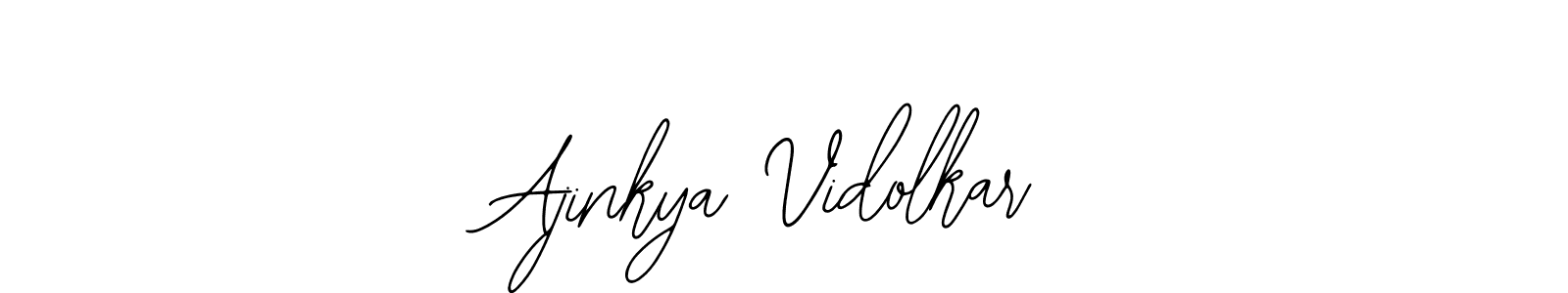 Make a short Ajinkya Vidolkar signature style. Manage your documents anywhere anytime using Bearetta-2O07w. Create and add eSignatures, submit forms, share and send files easily. Ajinkya Vidolkar signature style 12 images and pictures png