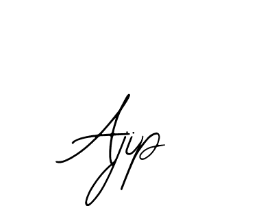 if you are searching for the best signature style for your name Ajip. so please give up your signature search. here we have designed multiple signature styles  using Bearetta-2O07w. Ajip signature style 12 images and pictures png