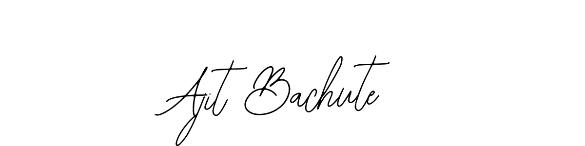 How to make Ajit Bachute signature? Bearetta-2O07w is a professional autograph style. Create handwritten signature for Ajit Bachute name. Ajit Bachute signature style 12 images and pictures png