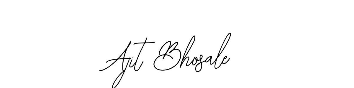 Create a beautiful signature design for name Ajit Bhosale. With this signature (Bearetta-2O07w) fonts, you can make a handwritten signature for free. Ajit Bhosale signature style 12 images and pictures png