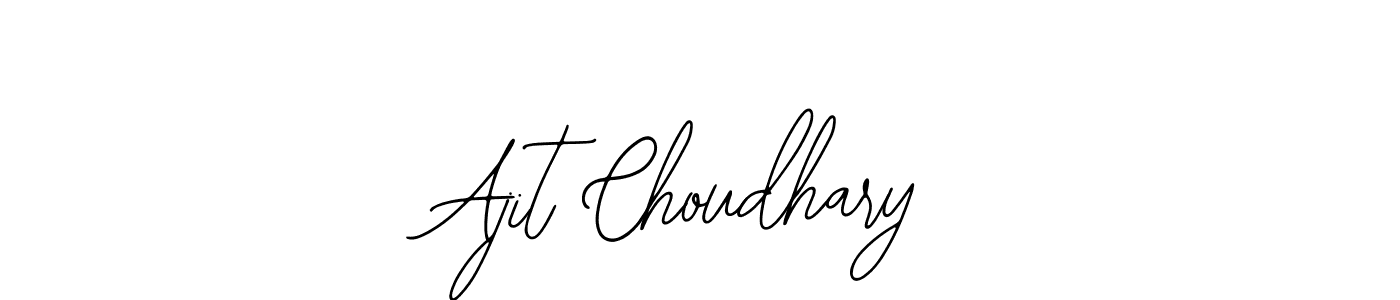 Make a short Ajit Choudhary signature style. Manage your documents anywhere anytime using Bearetta-2O07w. Create and add eSignatures, submit forms, share and send files easily. Ajit Choudhary signature style 12 images and pictures png