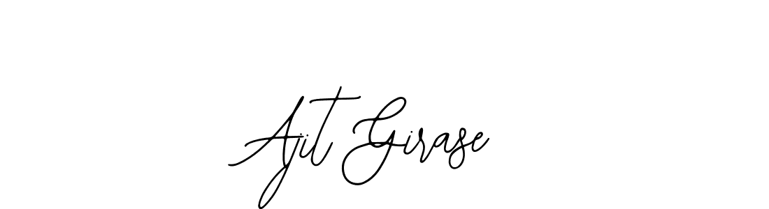 Bearetta-2O07w is a professional signature style that is perfect for those who want to add a touch of class to their signature. It is also a great choice for those who want to make their signature more unique. Get Ajit Girase name to fancy signature for free. Ajit Girase signature style 12 images and pictures png