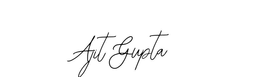 Ajit Gupta stylish signature style. Best Handwritten Sign (Bearetta-2O07w) for my name. Handwritten Signature Collection Ideas for my name Ajit Gupta. Ajit Gupta signature style 12 images and pictures png