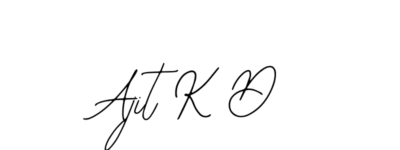 Also we have Ajit K D name is the best signature style. Create professional handwritten signature collection using Bearetta-2O07w autograph style. Ajit K D signature style 12 images and pictures png