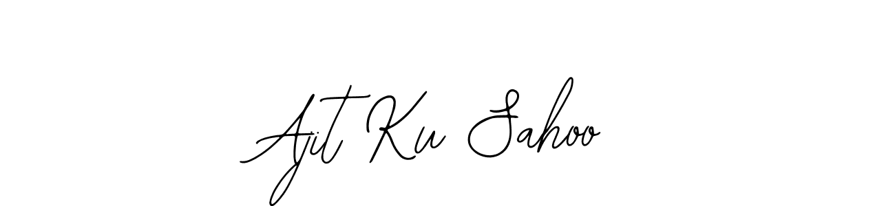 How to Draw Ajit Ku Sahoo signature style? Bearetta-2O07w is a latest design signature styles for name Ajit Ku Sahoo. Ajit Ku Sahoo signature style 12 images and pictures png