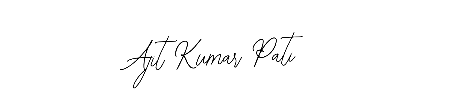 Make a beautiful signature design for name Ajit Kumar Pati. Use this online signature maker to create a handwritten signature for free. Ajit Kumar Pati signature style 12 images and pictures png