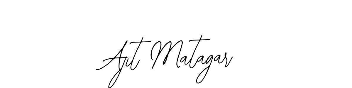 This is the best signature style for the Ajit Matagar name. Also you like these signature font (Bearetta-2O07w). Mix name signature. Ajit Matagar signature style 12 images and pictures png