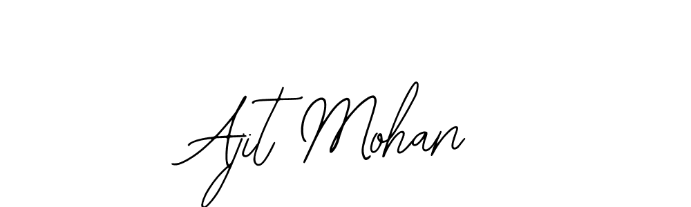 Design your own signature with our free online signature maker. With this signature software, you can create a handwritten (Bearetta-2O07w) signature for name Ajit Mohan. Ajit Mohan signature style 12 images and pictures png