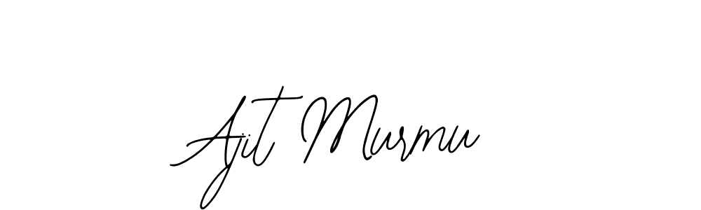 if you are searching for the best signature style for your name Ajit Murmu. so please give up your signature search. here we have designed multiple signature styles  using Bearetta-2O07w. Ajit Murmu signature style 12 images and pictures png