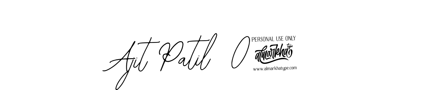 Use a signature maker to create a handwritten signature online. With this signature software, you can design (Bearetta-2O07w) your own signature for name Ajit Patil  07. Ajit Patil  07 signature style 12 images and pictures png