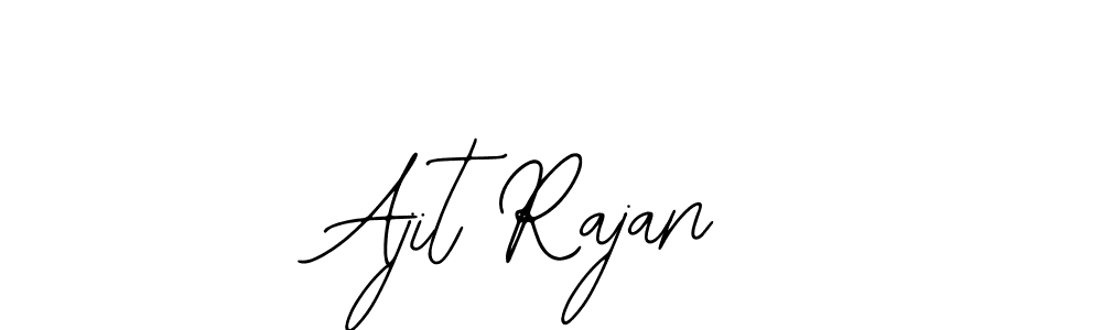 Similarly Bearetta-2O07w is the best handwritten signature design. Signature creator online .You can use it as an online autograph creator for name Ajit Rajan. Ajit Rajan signature style 12 images and pictures png