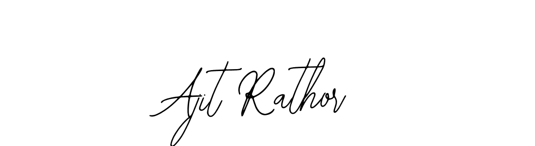 How to make Ajit Rathor signature? Bearetta-2O07w is a professional autograph style. Create handwritten signature for Ajit Rathor name. Ajit Rathor signature style 12 images and pictures png