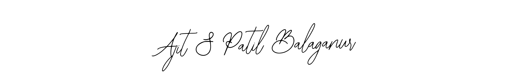 if you are searching for the best signature style for your name Ajit S Patil Balaganur. so please give up your signature search. here we have designed multiple signature styles  using Bearetta-2O07w. Ajit S Patil Balaganur signature style 12 images and pictures png