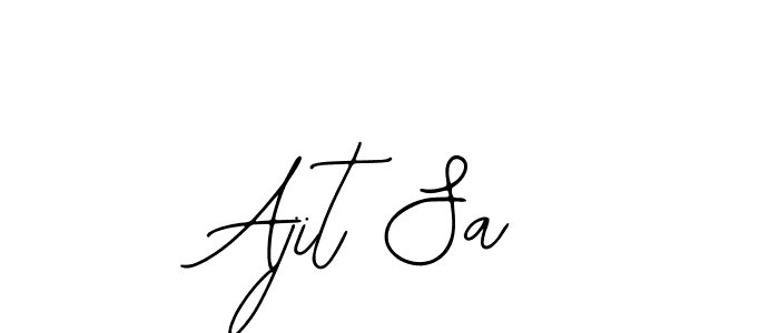 This is the best signature style for the Ajit Sa name. Also you like these signature font (Bearetta-2O07w). Mix name signature. Ajit Sa signature style 12 images and pictures png