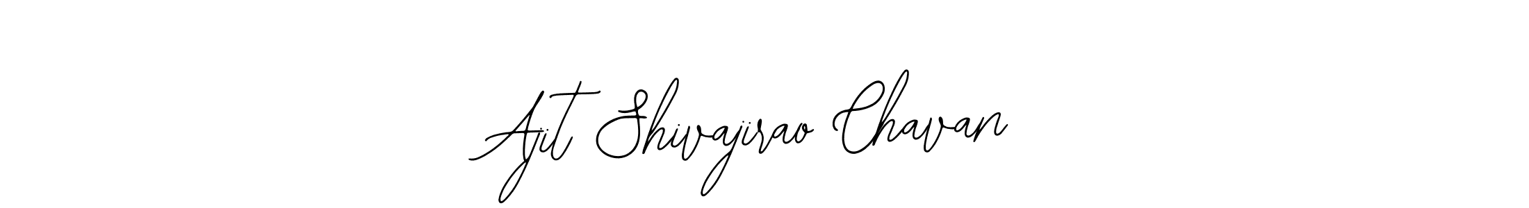 You should practise on your own different ways (Bearetta-2O07w) to write your name (Ajit Shivajirao Chavan) in signature. don't let someone else do it for you. Ajit Shivajirao Chavan signature style 12 images and pictures png