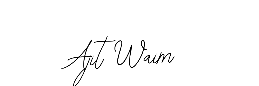 if you are searching for the best signature style for your name Ajit Waim. so please give up your signature search. here we have designed multiple signature styles  using Bearetta-2O07w. Ajit Waim signature style 12 images and pictures png