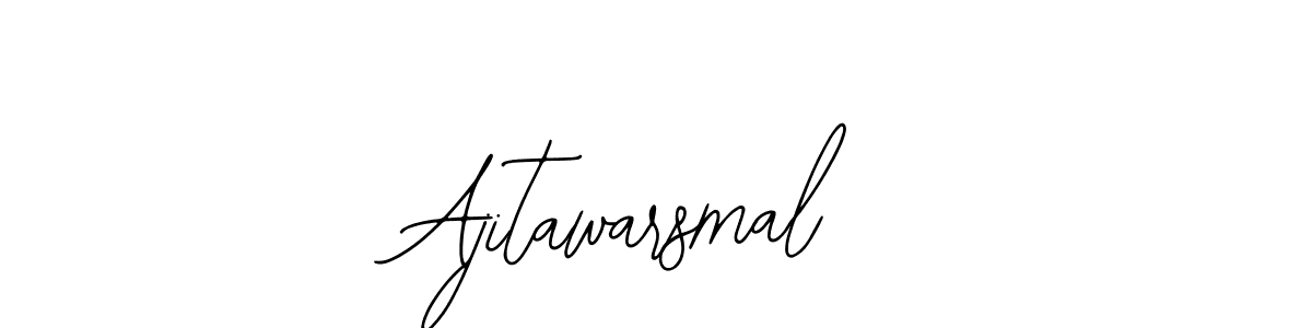 Make a beautiful signature design for name Ajitawarsmal. Use this online signature maker to create a handwritten signature for free. Ajitawarsmal signature style 12 images and pictures png