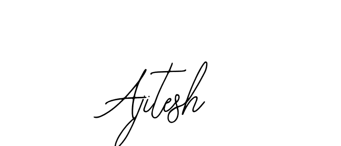 How to make Ajitesh name signature. Use Bearetta-2O07w style for creating short signs online. This is the latest handwritten sign. Ajitesh signature style 12 images and pictures png