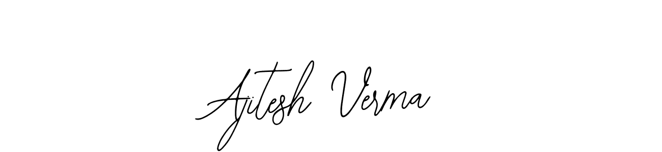Make a short Ajitesh Verma signature style. Manage your documents anywhere anytime using Bearetta-2O07w. Create and add eSignatures, submit forms, share and send files easily. Ajitesh Verma signature style 12 images and pictures png