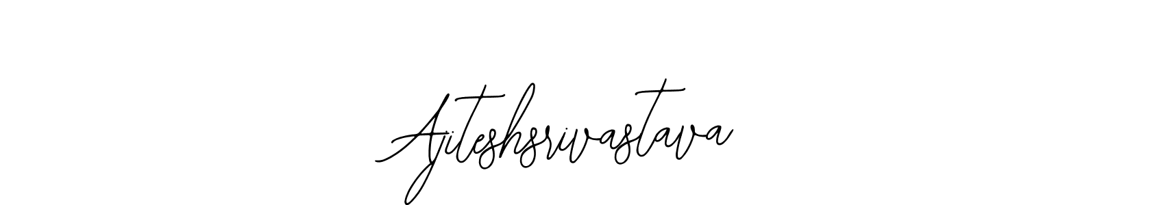 Also we have Ajiteshsrivastava name is the best signature style. Create professional handwritten signature collection using Bearetta-2O07w autograph style. Ajiteshsrivastava signature style 12 images and pictures png