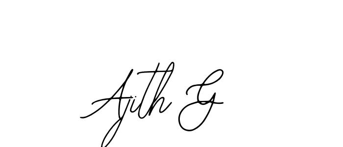 How to make Ajith G signature? Bearetta-2O07w is a professional autograph style. Create handwritten signature for Ajith G name. Ajith G signature style 12 images and pictures png