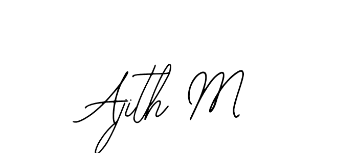 Best and Professional Signature Style for Ajith M. Bearetta-2O07w Best Signature Style Collection. Ajith M signature style 12 images and pictures png