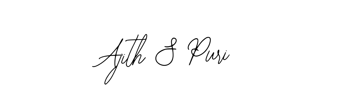 Also we have Ajith S Puri name is the best signature style. Create professional handwritten signature collection using Bearetta-2O07w autograph style. Ajith S Puri signature style 12 images and pictures png