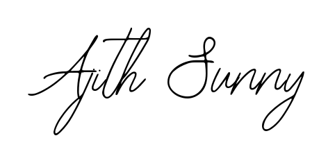 Get inspired by this graceful Bearetta-2O07w signature style for name Ajith Sunny. Smooth loops and balanced proportions for everyday use. Ajith Sunny signature style 12 images and pictures png