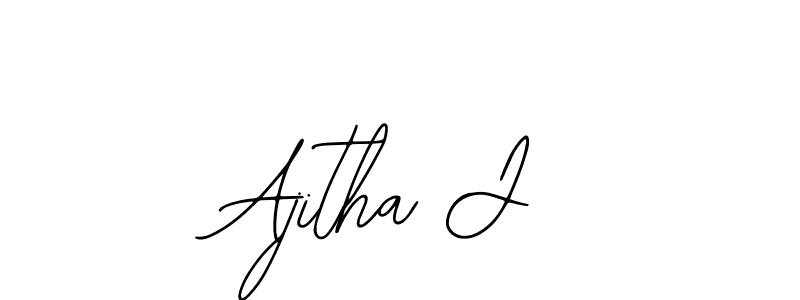 Make a short Ajitha J signature style. Manage your documents anywhere anytime using Bearetta-2O07w. Create and add eSignatures, submit forms, share and send files easily. Ajitha J signature style 12 images and pictures png