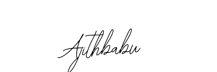 Make a beautiful signature design for name Ajithbabu. Use this online signature maker to create a handwritten signature for free. Ajithbabu signature style 12 images and pictures png