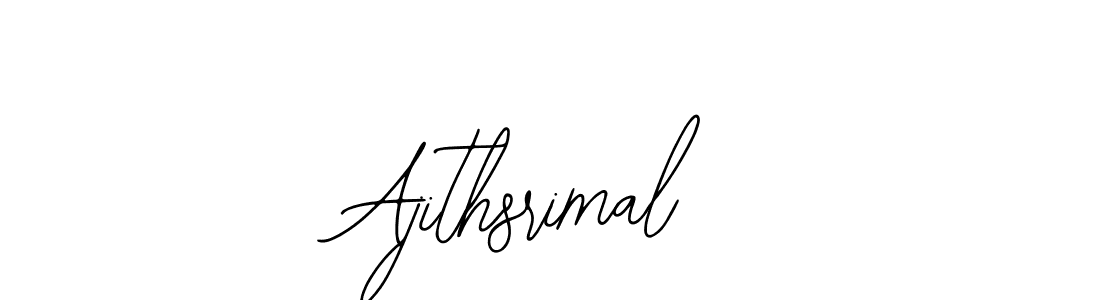 Ajithsrimal stylish signature style. Best Handwritten Sign (Bearetta-2O07w) for my name. Handwritten Signature Collection Ideas for my name Ajithsrimal. Ajithsrimal signature style 12 images and pictures png