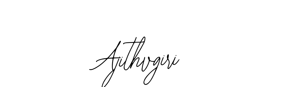 Ajithvgiri stylish signature style. Best Handwritten Sign (Bearetta-2O07w) for my name. Handwritten Signature Collection Ideas for my name Ajithvgiri. Ajithvgiri signature style 12 images and pictures png