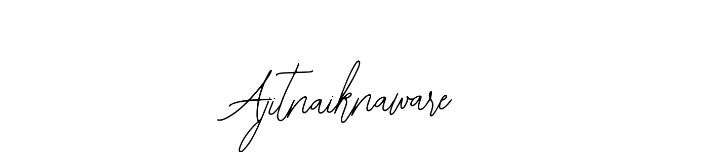 This is the best signature style for the Ajitnaiknaware name. Also you like these signature font (Bearetta-2O07w). Mix name signature. Ajitnaiknaware signature style 12 images and pictures png