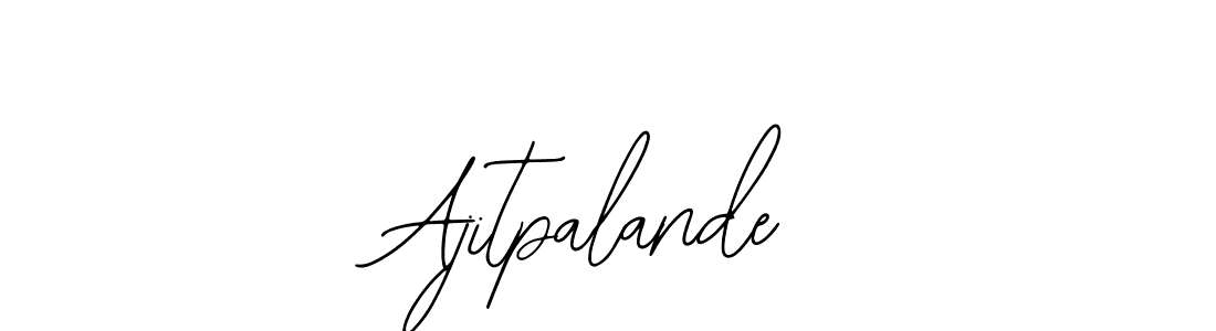 You can use this online signature creator to create a handwritten signature for the name Ajitpalande. This is the best online autograph maker. Ajitpalande signature style 12 images and pictures png