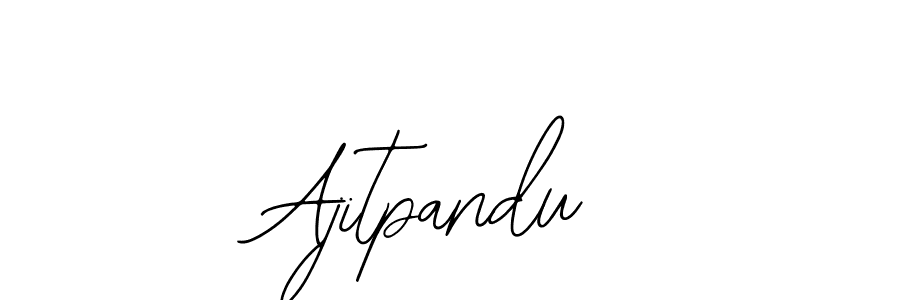 How to Draw Ajitpandu signature style? Bearetta-2O07w is a latest design signature styles for name Ajitpandu. Ajitpandu signature style 12 images and pictures png