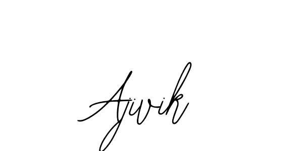 if you are searching for the best signature style for your name Ajivik. so please give up your signature search. here we have designed multiple signature styles  using Bearetta-2O07w. Ajivik signature style 12 images and pictures png