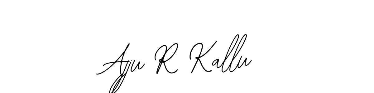 You should practise on your own different ways (Bearetta-2O07w) to write your name (Ajju R Kallu) in signature. don't let someone else do it for you. Ajju R Kallu signature style 12 images and pictures png