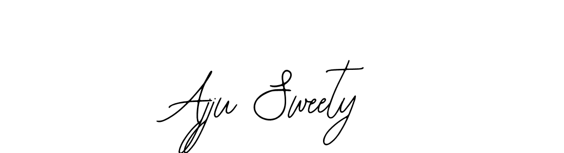 You should practise on your own different ways (Bearetta-2O07w) to write your name (Ajju Sweety) in signature. don't let someone else do it for you. Ajju Sweety signature style 12 images and pictures png