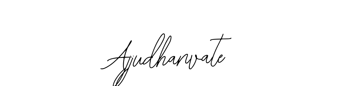 How to make Ajjudhanvate signature? Bearetta-2O07w is a professional autograph style. Create handwritten signature for Ajjudhanvate name. Ajjudhanvate signature style 12 images and pictures png