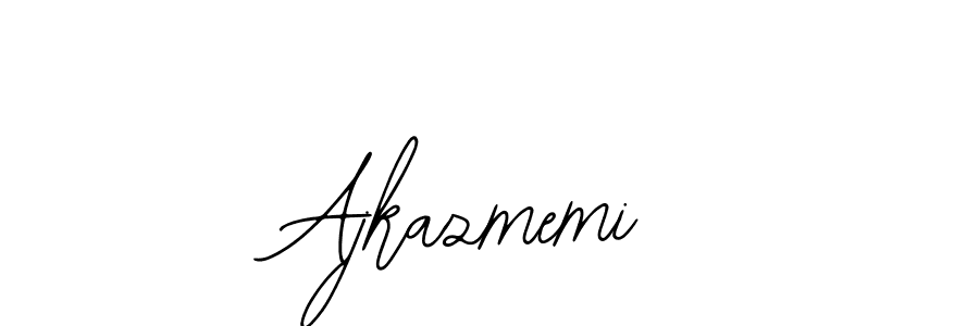 Design your own signature with our free online signature maker. With this signature software, you can create a handwritten (Bearetta-2O07w) signature for name Ajkazmemi. Ajkazmemi signature style 12 images and pictures png