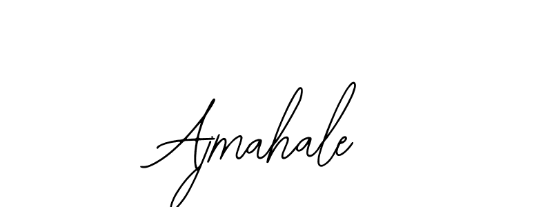 Create a beautiful signature design for name Ajmahale. With this signature (Bearetta-2O07w) fonts, you can make a handwritten signature for free. Ajmahale signature style 12 images and pictures png